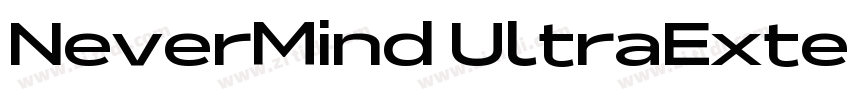 NeverMind UltraExten字体转换 NeverMind UltraExten字体转换